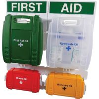 Evolution British Standard Compliant Complete First Aid Point (Small)-FAP33SM